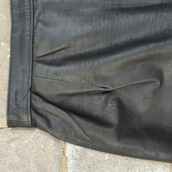 VNTG Leather Skirt - Picture 7 of 16
